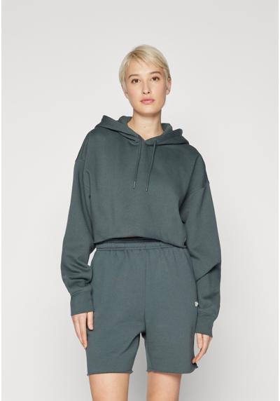 Пуловер STUDIO OVERSIZED CROPPED HOODIE