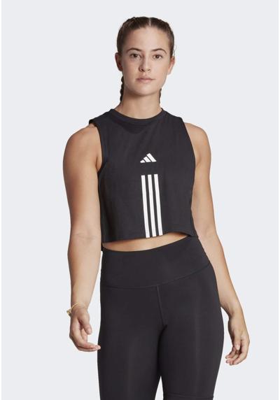 Топ TRAIN ESSENTIALS TRAIN 3-STRIPES CROP