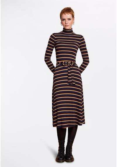 Трикотажное платье ROLLNECK CENTURY STRIPE