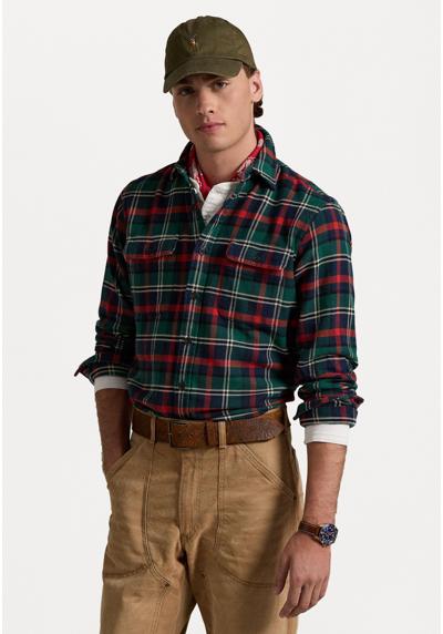 Рубашка CLASSIC FIT PLAID FLANNEL WORKSHIRT