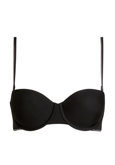 GLOBAL STRIPELIGHLTY LINED STRAPLESS