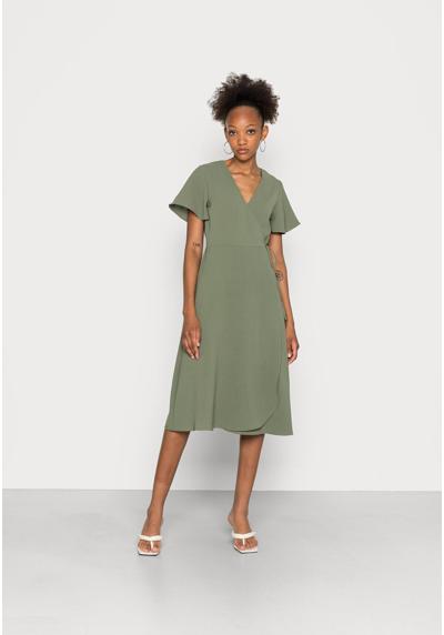 Платье VILOVIE WRAP MIDI DRESS