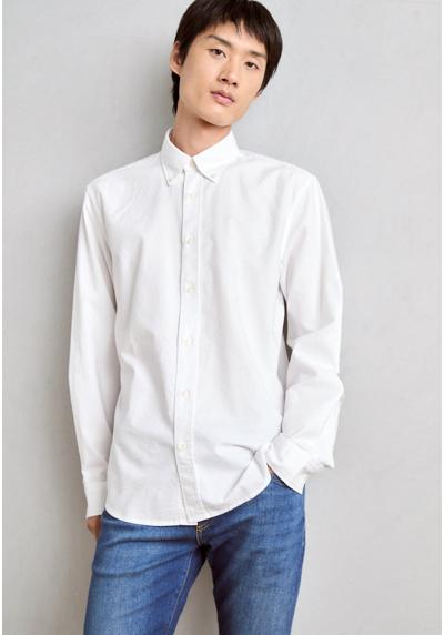 Рубашка BUTTON DOWN COLLAR LONG SLEEVES ROUND HEM