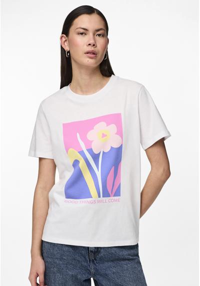 Футболка PCMOLLY O NECK TEE BOX