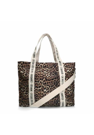 MIT LEOPRINT - Shopping Bag MIT LEOPRINT