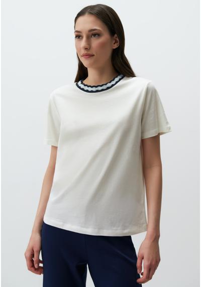 Футболка SHORT SLEEVE WITH COLLAR DETAIL