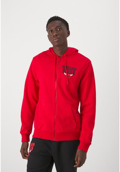 NBA CHICAGO BULLS SCRIPT HOODY - Vereinsmannschaften NBA CHICAGO BULLS SCRIPT HOODY