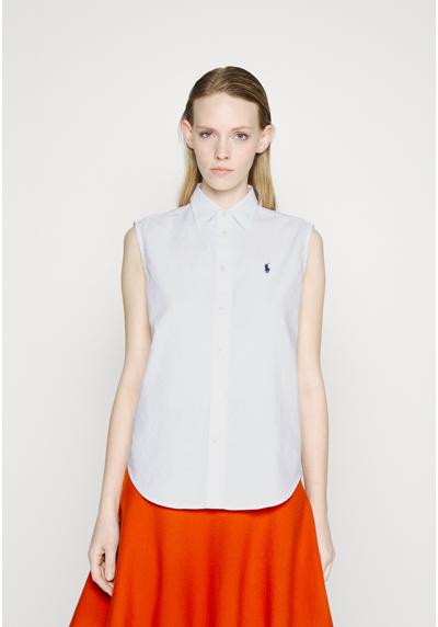 Блуза-рубашка SLEEVELESS BUTTON FRONT SHIRT