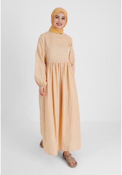 Платье STRIPED CREW NECK MODEST TAVIN