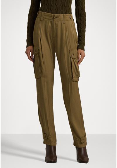 Брюки-карго TWILL CARGO ANKLE PANT