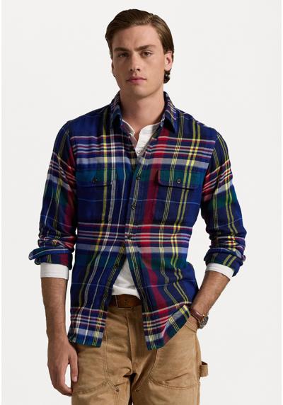 Рубашка CLASSIC FIT PLAID TWILL WORKSHIRT