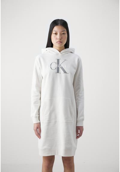 Платье HOODIE DRESS GLOSSY MONOLOGO CENTER CHEST