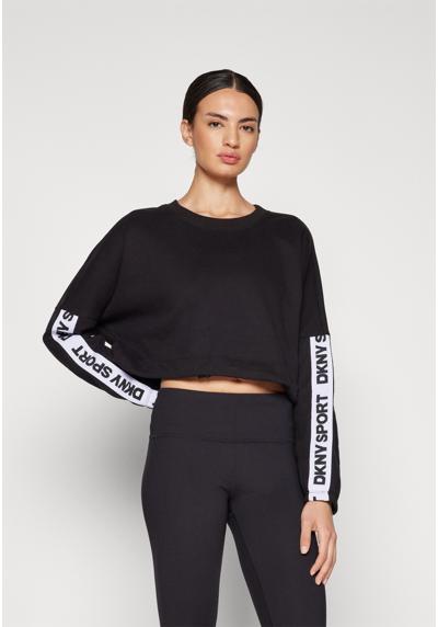 Кофта LOGO TAPE CROPPED CREW NECK PULLOVER