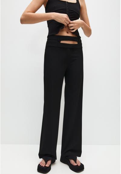 Брюки STRAIGHT FIT DOUBLE WAIST