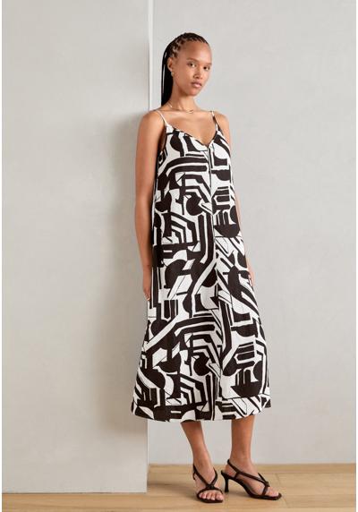 Платье PRINTED SLIP DRESS STYLE A LINE