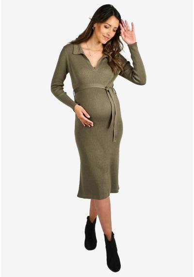 Трикотажное платье COLLARED MATERNITY