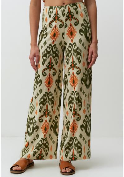 Брюки HIGH WAIST ETHNIC PATTERNED