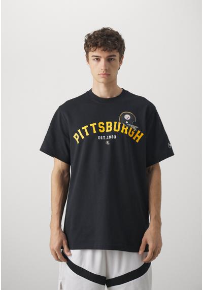 NFL PITTSBURGH STEELERS OVERSIZE HEAVY TEE - Vereinsmannschaften