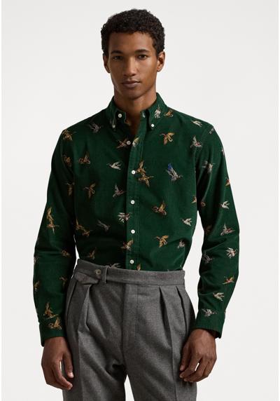 Рубашка CLASSIC FIT MALLARD PRINT CORDUROY SHIRT