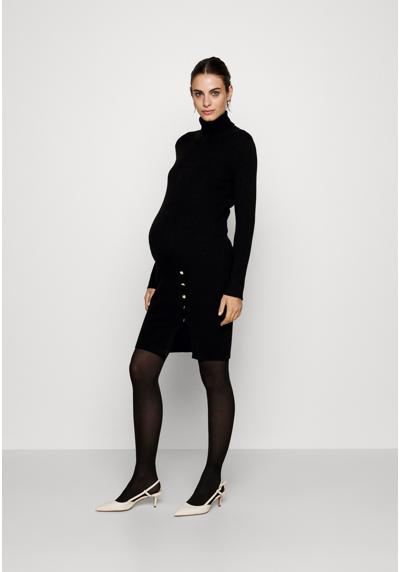 Платье-футляр VMMABA BUTTON ROLLNECK DRESS