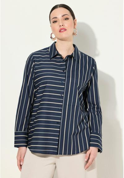 Блуза-рубашка MIXED STRIPE LONG SLEEVE