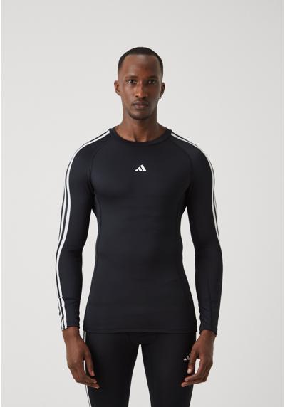 Кофта TECHFIT COMPRESSION 3-STRIPES LONG SLEEVE