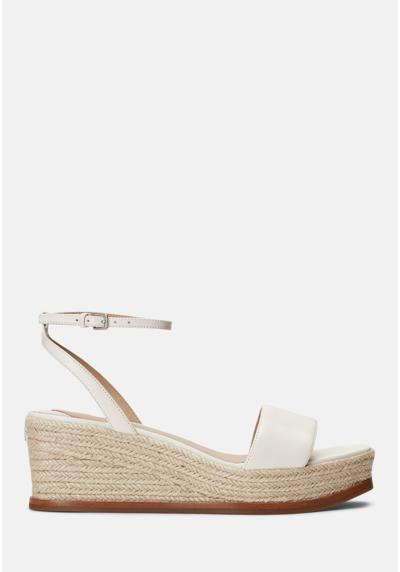 Босоножки LEONA NAPPA LEATHER ESPADRILLE