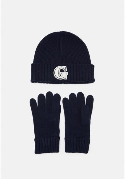 Перчатки BADGE BEANIE GLOVES GIFT SET UNISEX