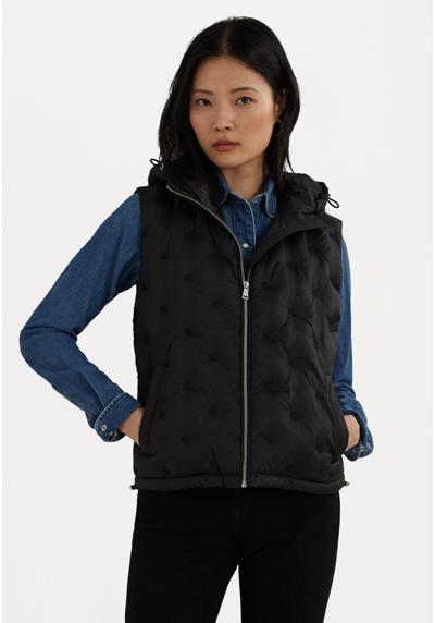 Жилет LOGO DIAMOND QUILTED HOODED VEST