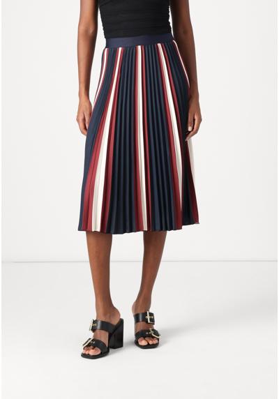 Юбка PLEATED STRIPED SKIRT