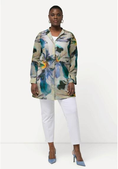 Блуза-рубашка FLORAL RAMIE LONG SLEEVE