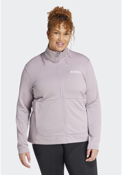 Флисовая куртка MULTI ZIP JACKET PLUS SIZE