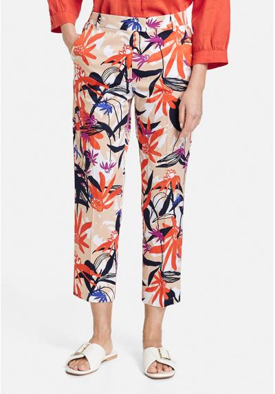 Брюки FLORAL PATTERN 7/8 PANTS