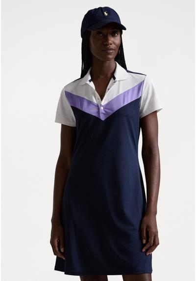 Спортивное платье STRETCH PIQUE MESH POLO DRESS