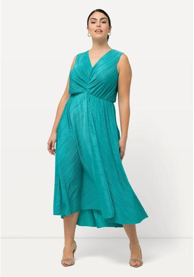 Платье DRAPED SLEEVELESS V-NECK