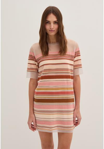 Платье SHORT STRIPED SHEER EFFECT