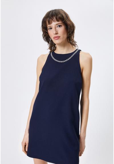 Платье CHAIN HALTER NECK DRESS