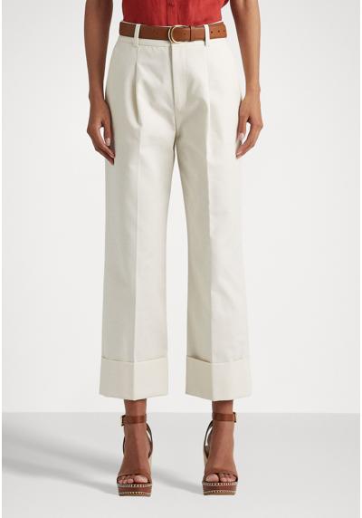 Брюки DOUBLE FACED COTTON ANKLE TROUSER