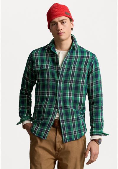 Рубашка CLASSIC FIT PLAID FLANNEL WORKSHIRT