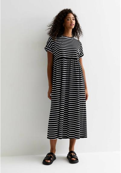 Платье STRIPE MIDI SMOCK