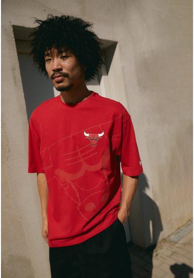 CHICAGO BULLS LOGO OVERSIZE TEE - Vereinsmannschaften CHICAGO BULLS LOGO OVERSIZE TEE