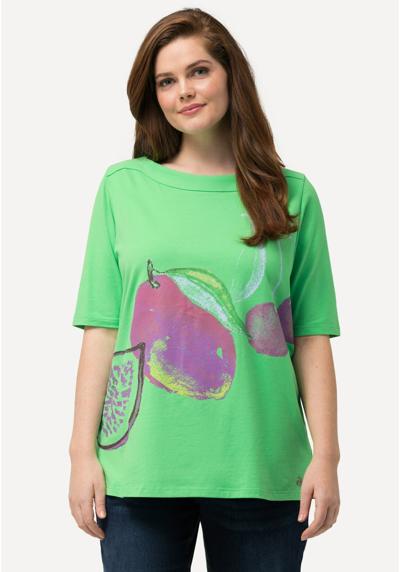 Футболка FRUIT SHORT SLEEVE BOAT NECK GRAPHIC