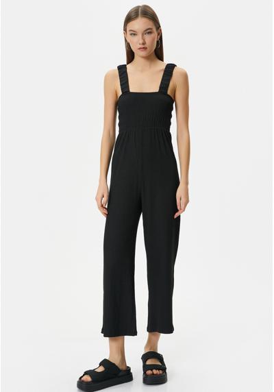 Комбинезон OVERALLS THICK STRAPS CROP STRAIGHT