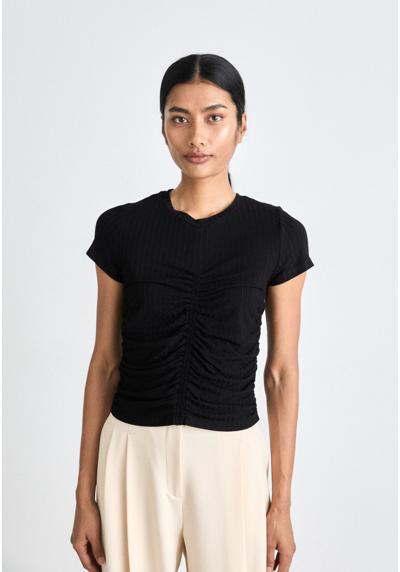 Футболка LUX RUCHED SHORT SLEEVE