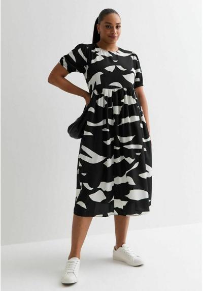 Платье CURVES ABSTRACT PRINT MIDI