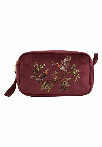 ROBIN LOVE EMBROIDERED REDCURRANT - Federmäppchen ROBIN LOVE EMBROIDERED REDCURRANT