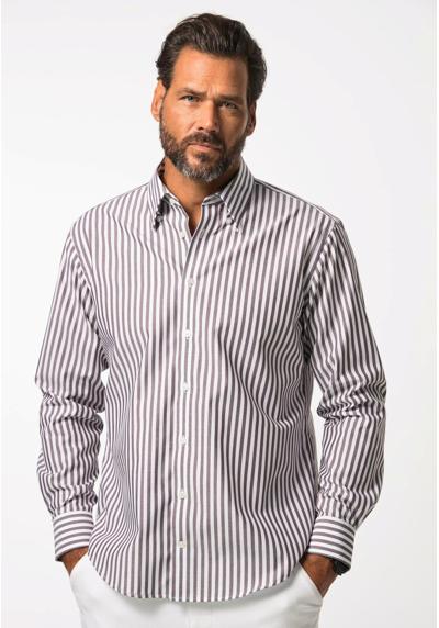 Рубашка STRIPED BUSINESS LONG SLEEVE CONCEALED BUTTON-DOWN COLLAR EASY ARE MODERN FIT