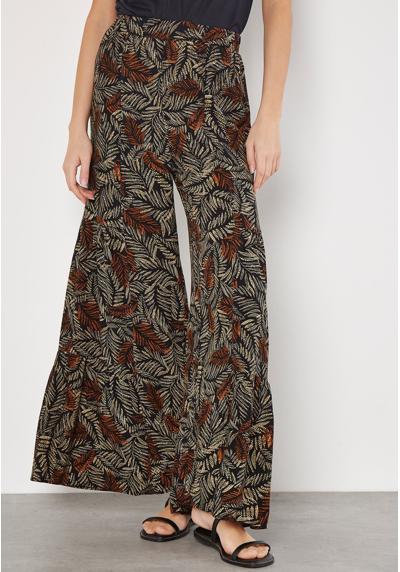 Брюки BATIK LEAVES TIERED WIDE-LEG