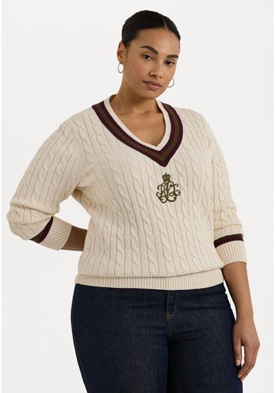 Пуловер CABLE KNIT COTTON CRICKET SWEATER