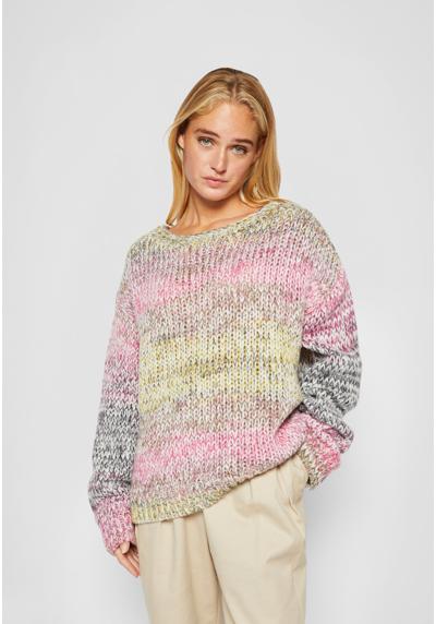 Пуловер LONGSLEEVE ROUND NECK MOULINEE STRIPE